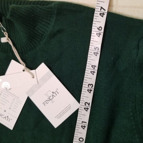 FINCATI Sweater Dress Size M Cashmere Wool NWT - Picture 5 of 8